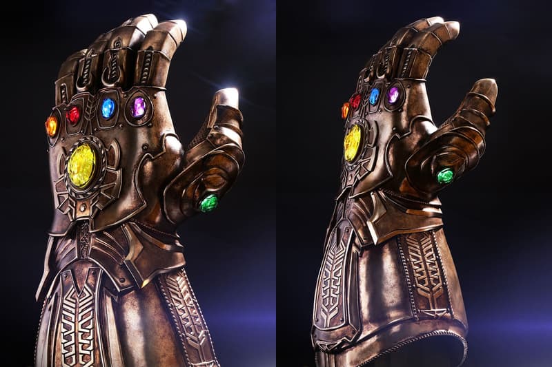 thanos gauntlet toy moving fingers