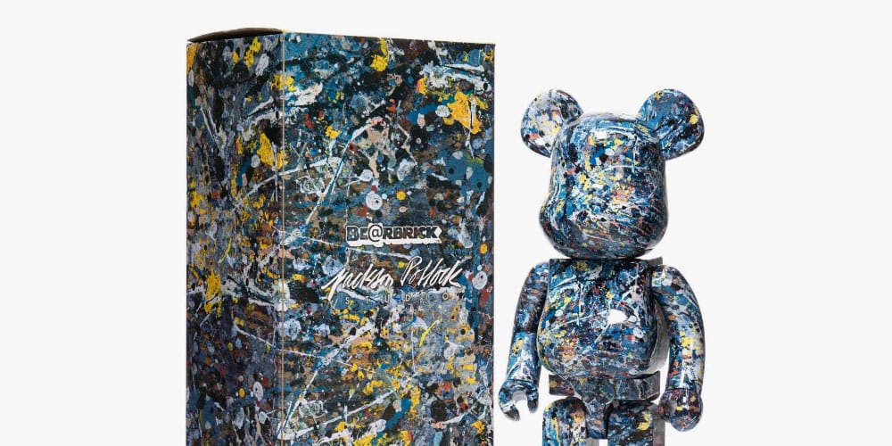 Jackson Pollock BE@RBRICK Medicom Toy Release | Hypebeast