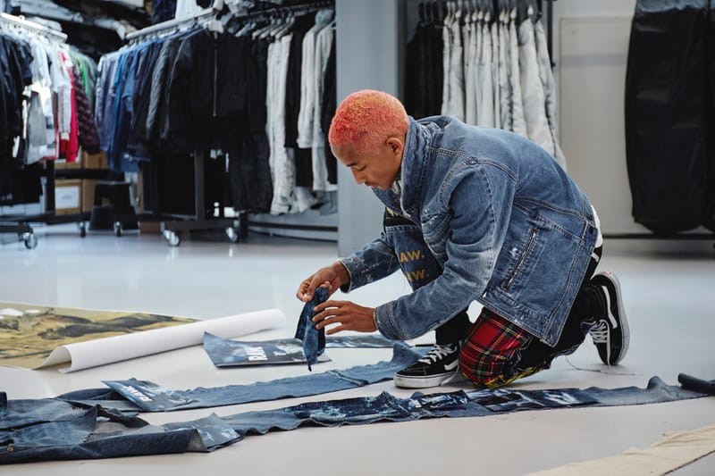 Jaden Smith G Star RAW Denim Collaboration Hypebeast