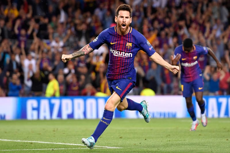 Messi champions league sales 2018