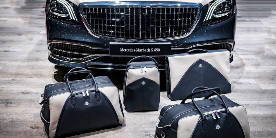 Mercedes-Maybach S650 Matching Luggage Set | Hypebeast