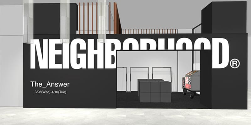 NEIGHBORHOOD The_Answer Isetan Shinjuku Pop-Up | Hypebeast