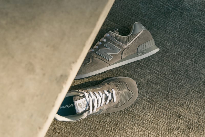 New balance clearance 574 iconic grey