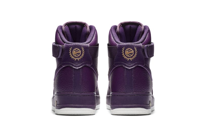 purple and gold air forces