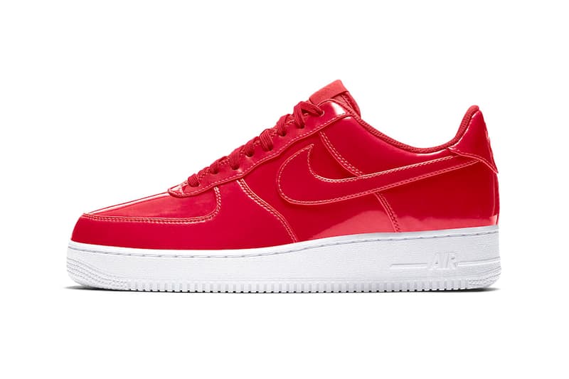 patent leather air forces