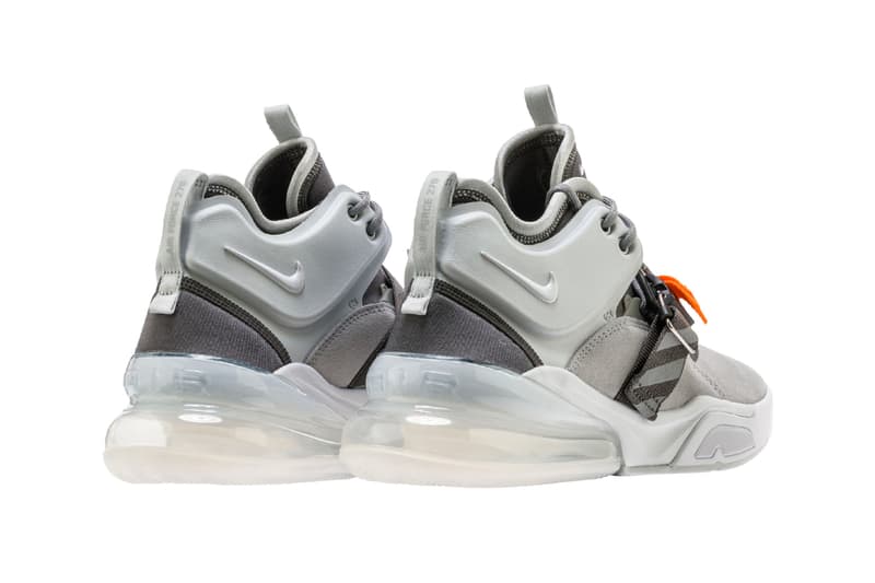 nike air force 270 mid grey