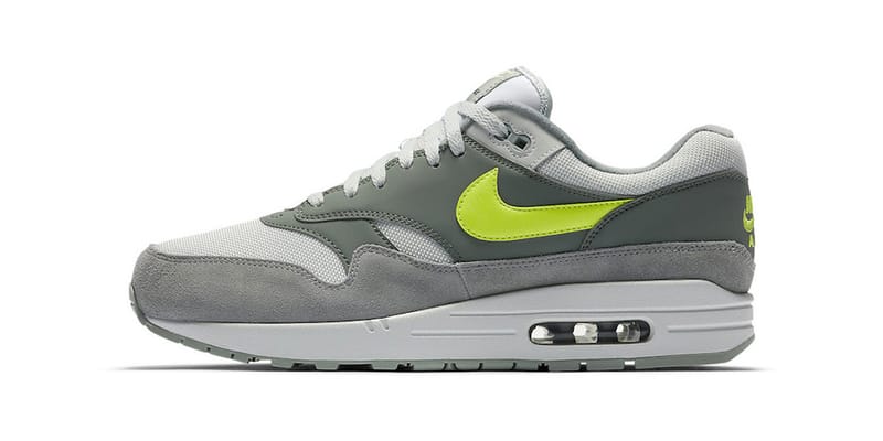 Nike air max shop 1 grey volt