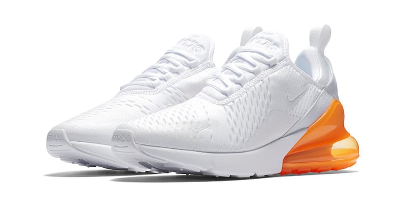 Air max 270 futura white outlet total orange blue heron