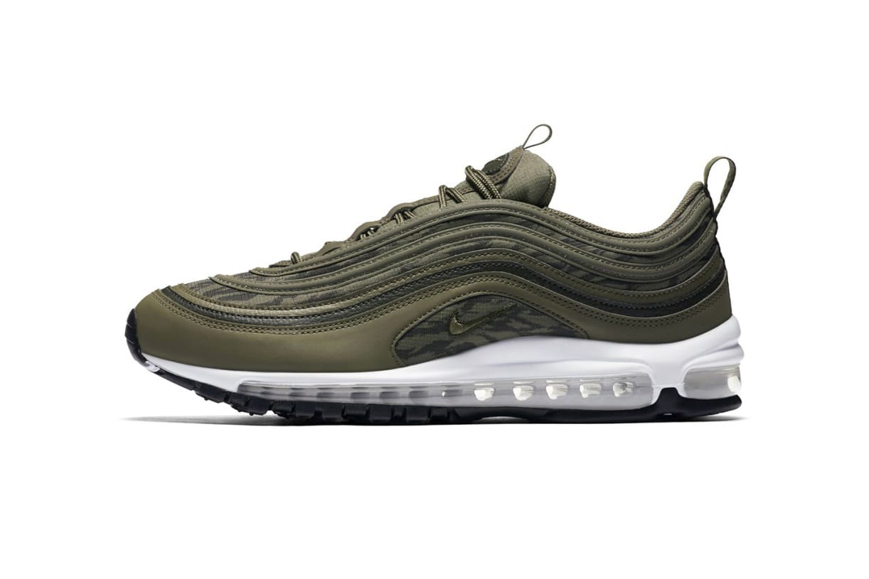 Nike Air Max 97 Camo Pack in Olive Green & Black | HYPEBEAST
