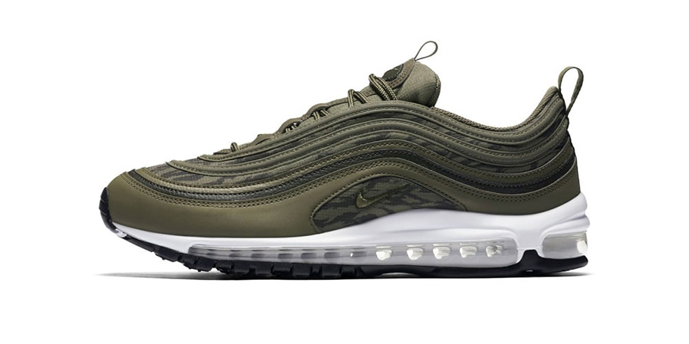 Nike Air Max 97 Camo Pack in Olive Green & Black | Hypebeast