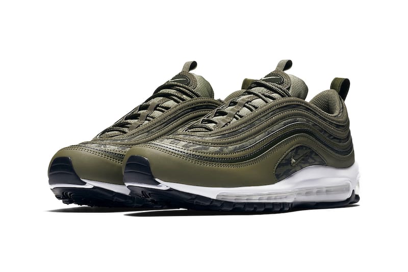 Nike air max 97 olive green store tiger camo