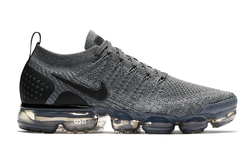 Nike vapormax flyknit 2 best sale dark grey