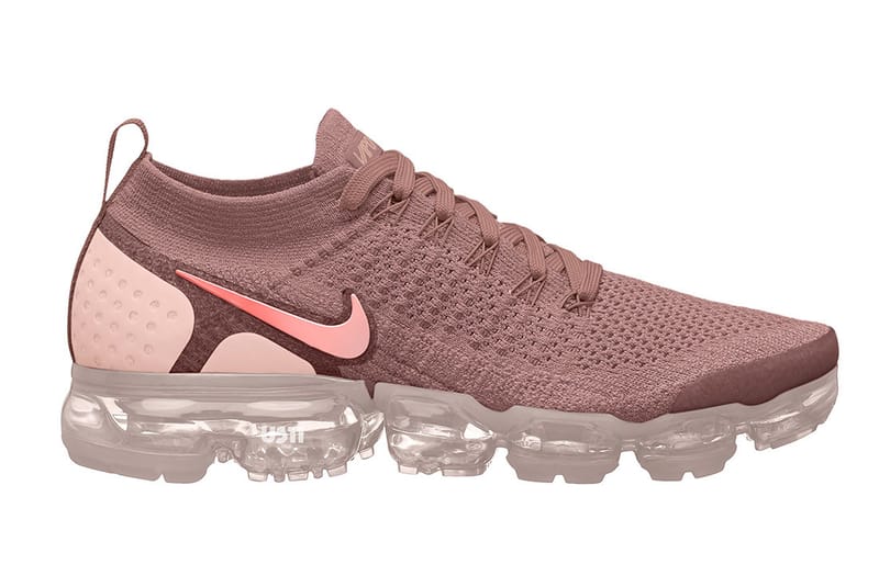 Womens nike air on sale vapormax flyknit 2 pink