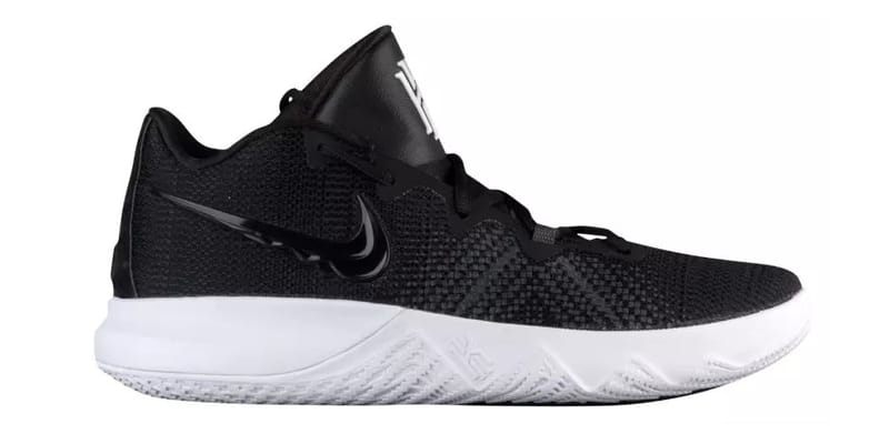 Black and white kyrie irving shoes best sale