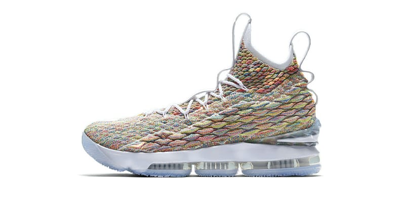 Lebron 15 black fruity pebbles hotsell