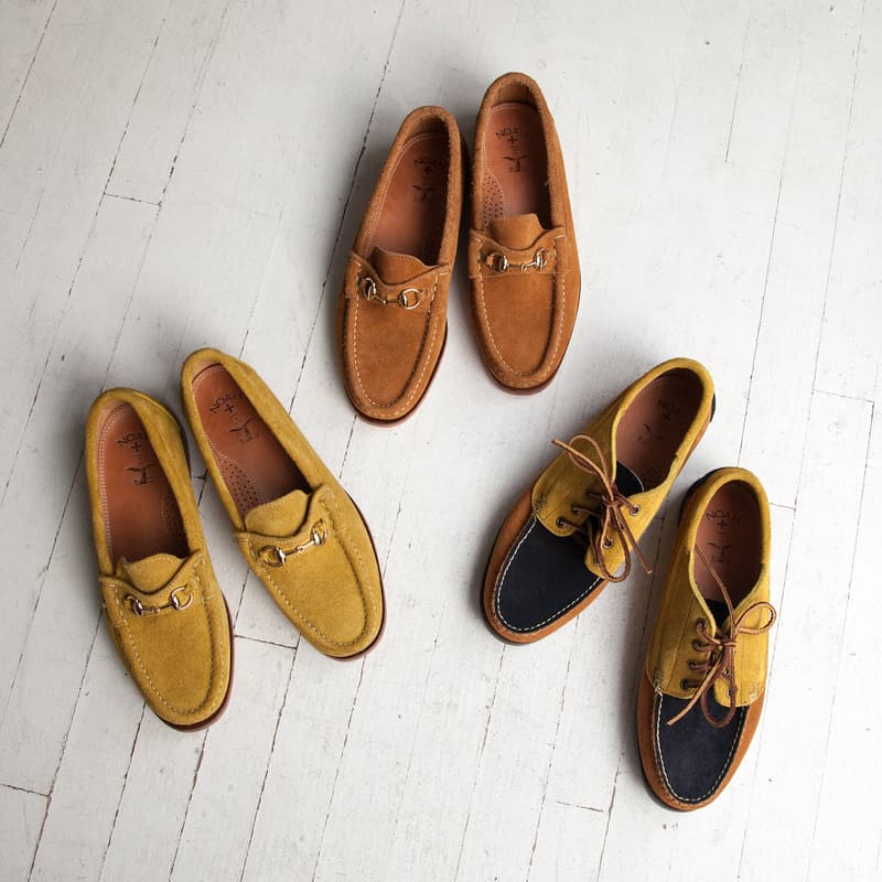 NOAH Suede Bit Loafer & Tricolor Trail Oxford | Hypebeast