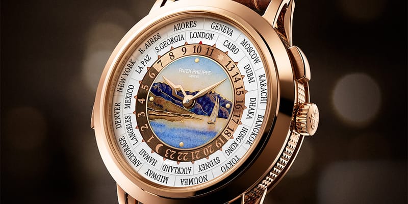 Patek philippe reference 5531r clearance world time minute repeater