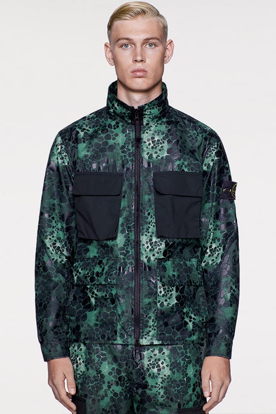 Stone island alligator camo jumper online