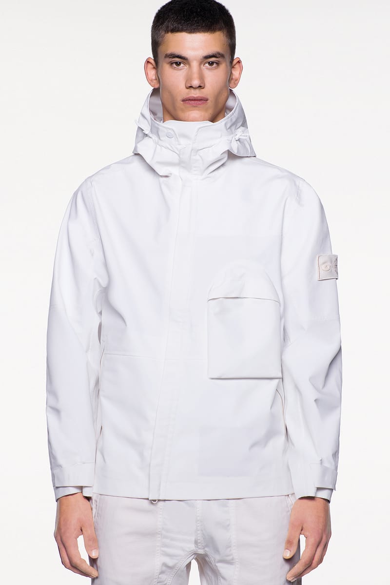 Stone island hotsell ghost jacket white