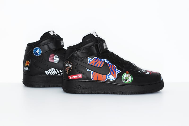 Nike air force shop one supreme nba