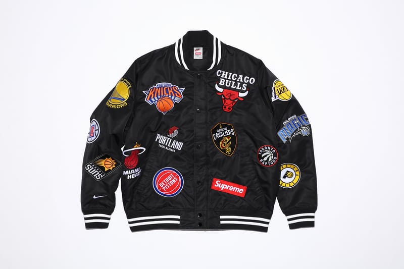 Nba bomber jacket store supreme