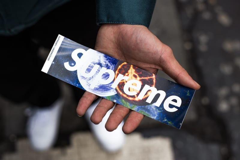 Supreme undercover outlet sticker