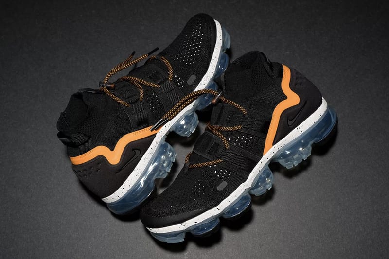 Vapormax utility black orange peel sale