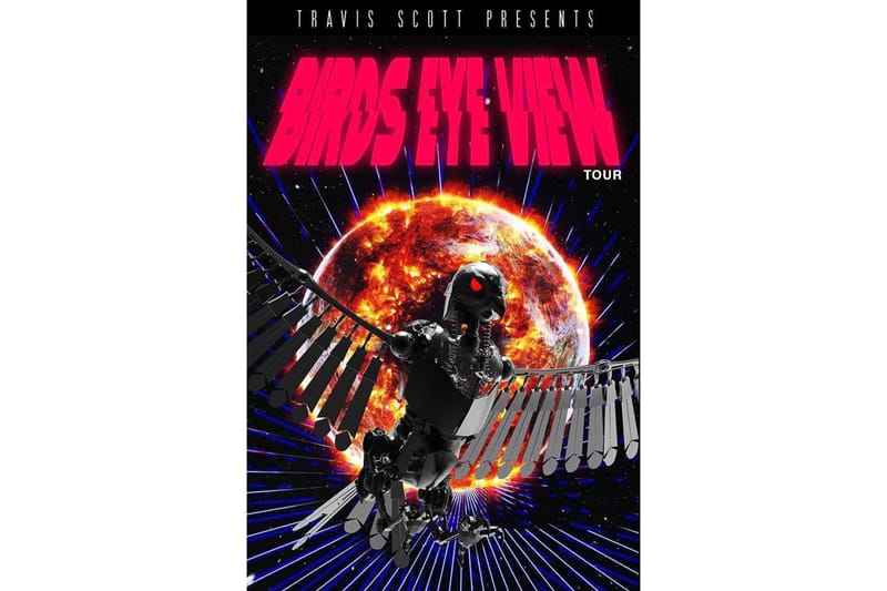 Travis Scott Birds Eye View Tour Dates and Cities Announced