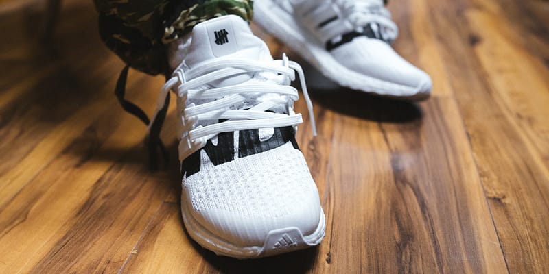 UNDEFEATED x adidas UltraBOOST White First Look Hypebeast