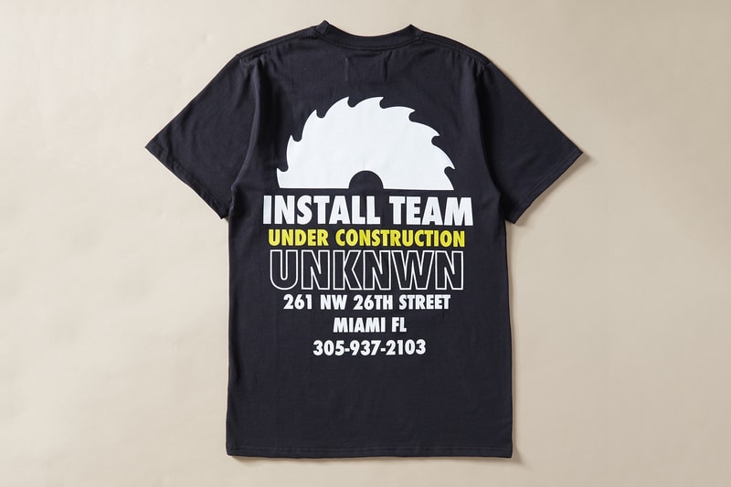 UNKNWN x New York Sunshine Install Team T-Shirts | Hypebeast