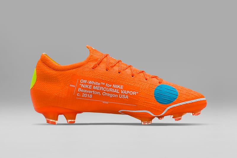 Off white mercurial football hot sale boots