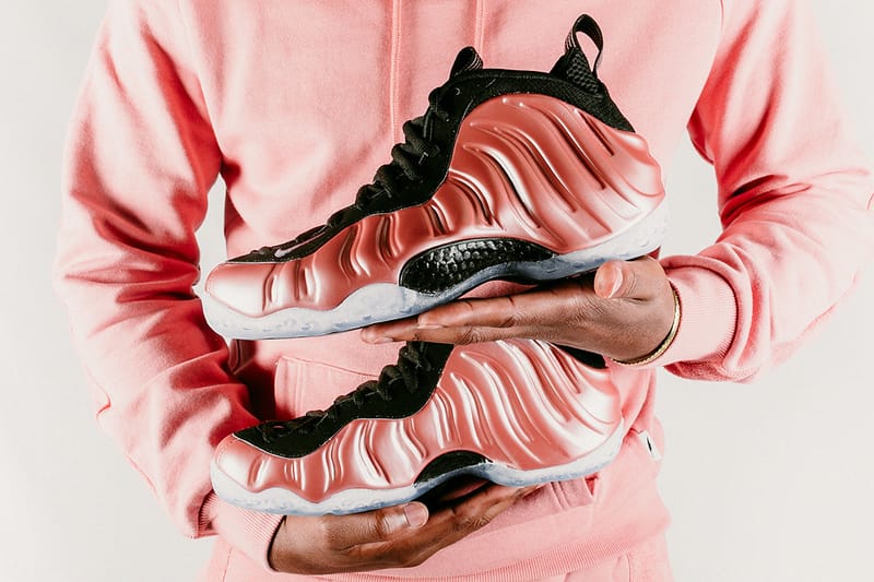 nike pink foamposite