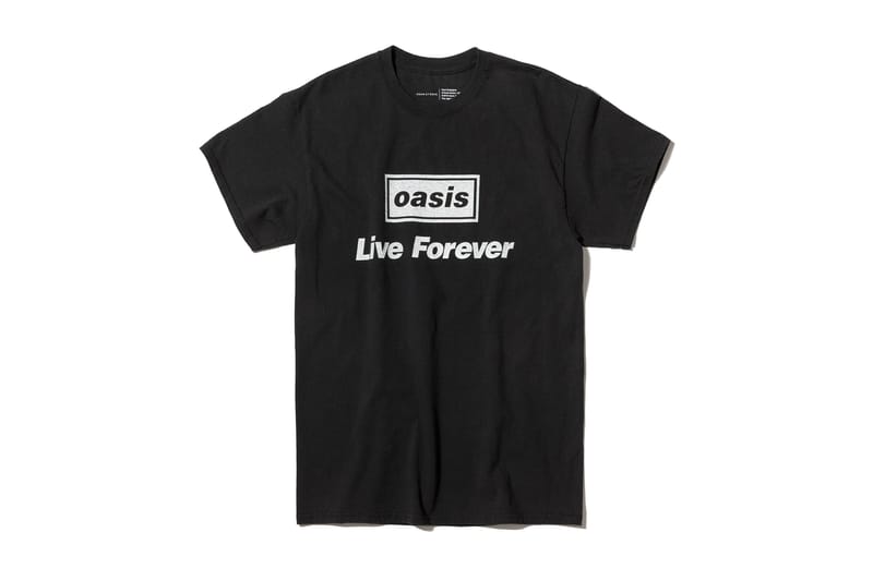 Oasis x ADAM ET ROPÉ T-shirt Collaboration | Hypebeast