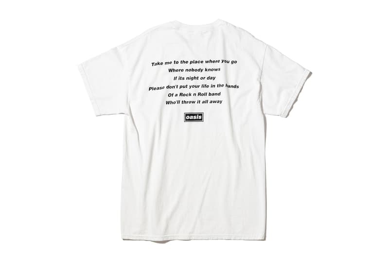 Oasis x ADAM ET ROPÉ T-shirt Collaboration | HYPEBEAST