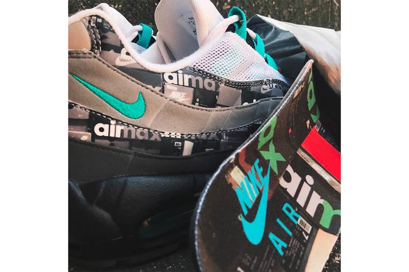 atmos WE LOVE NIKE Pack Air Max 95 Detail Teaser | Hypebeast