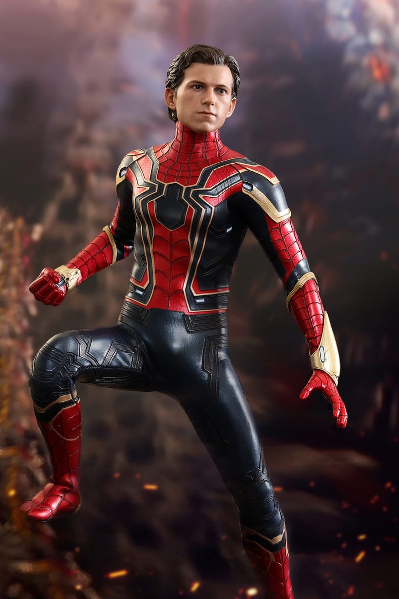 Spiderman infinity war action hot sale figure