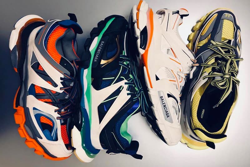 balenciaga colorful shoes