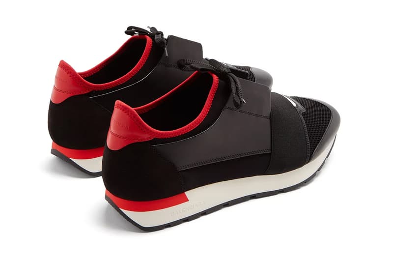 balenciaga race runners all black