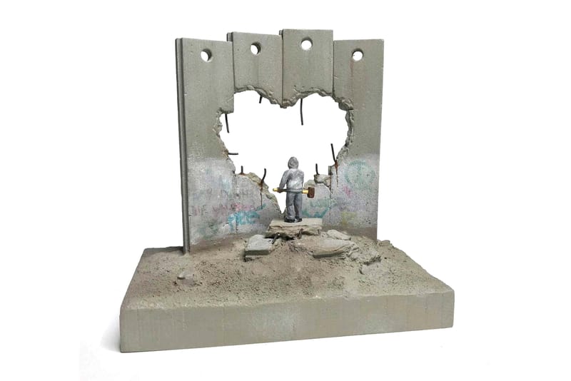 Banksy 'Defeated' Wall Section Souvenirs | Hypebeast