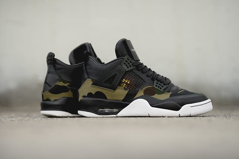 Jordan retro store 4 camo