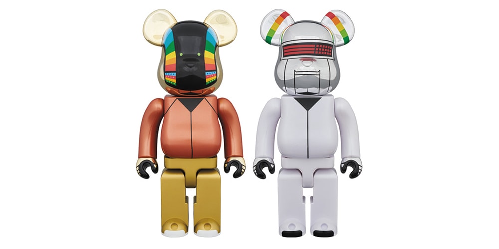 Medicom Toy переиздает Daft Punk «Discovery» 400% и «Random Access Memories» 1000% BE@RBRICKs