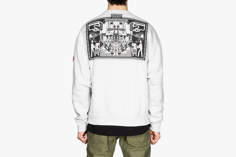 Cav empt hot sale white hoodie