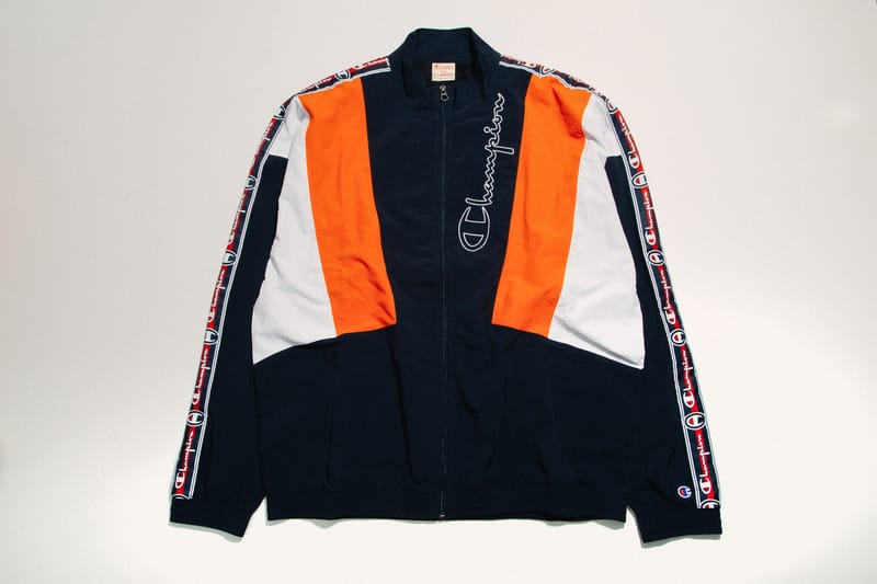 Champion tracksuit store reverse weave