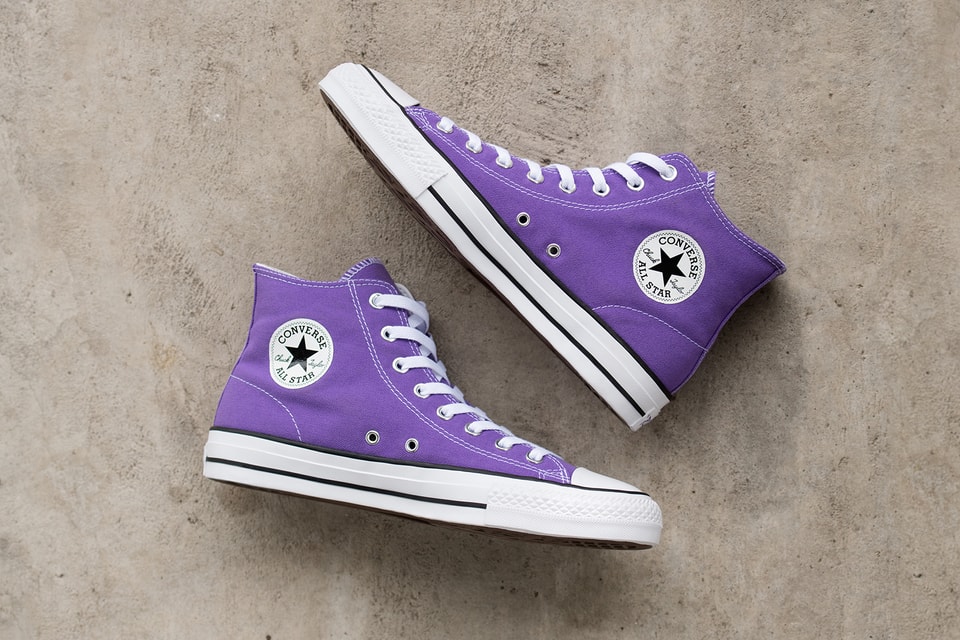 All Purple Converse