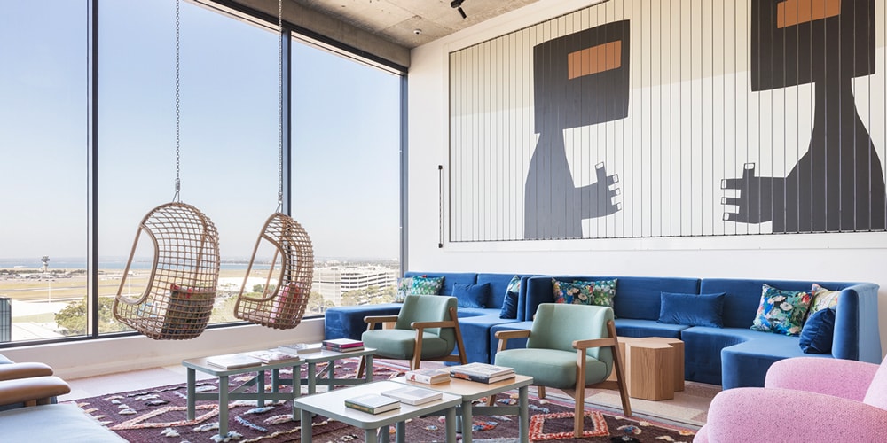 Сиднейский отель Felix стремится изобрести стандартные условия проживания в аэропорту