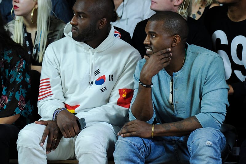 Kanye and shop virgil abloh