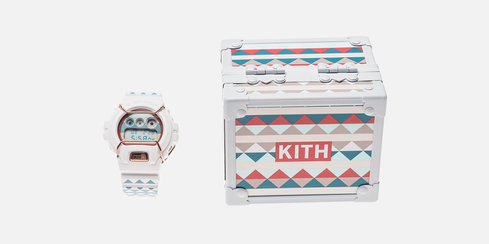 Более пристальный взгляд на сотрудничество KITH DW6900 с G-SHOCK