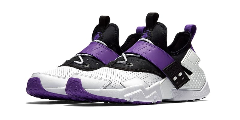 Nike huarache clearance purple white