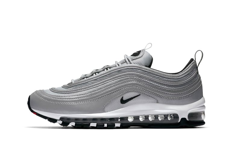 Air max deals silver 97