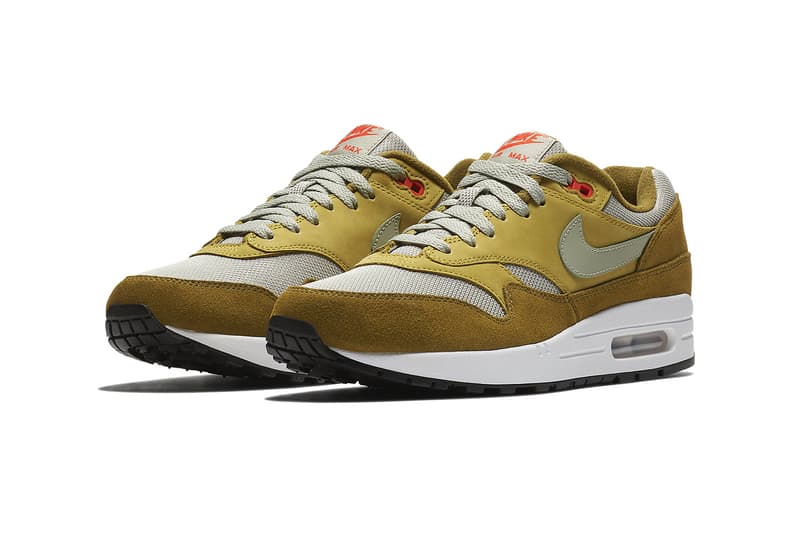 atmos x nike air max 1 red curry